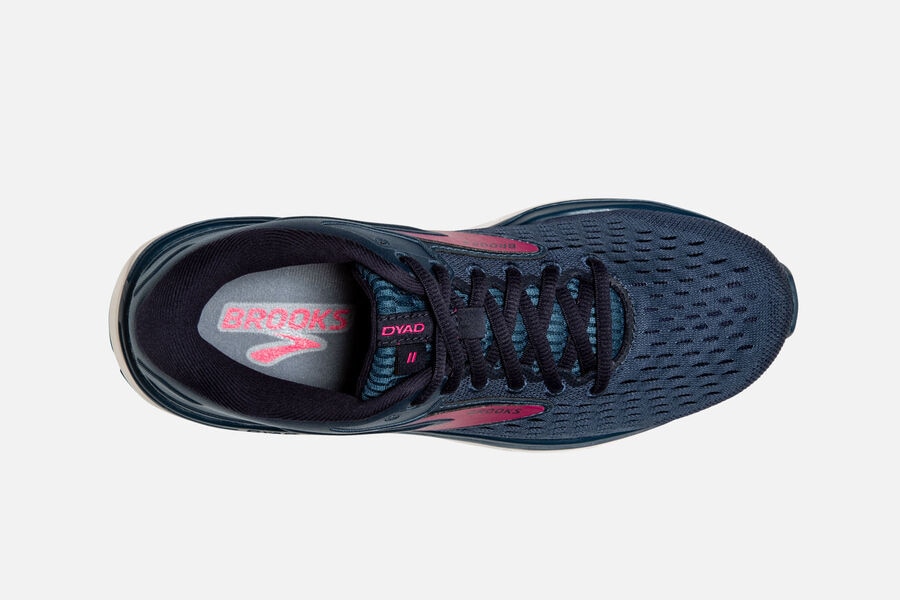 Brooks Dyad 11 Road Löparskor Dam - Marinblå/Rosa - 2069-RBIHY